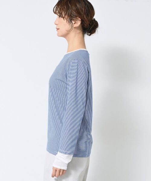 Dessin / デッサン カットソー | 【洗える】ドッキングチュールロンT | 詳細14