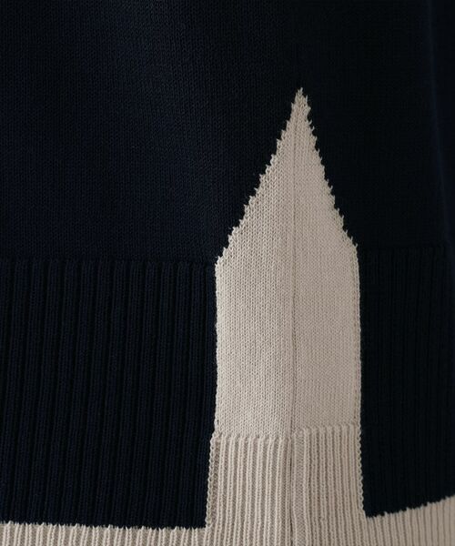 Dessin / デッサン ニット・セーター | 【洗える】バイカラーショート丈ニット | 詳細17