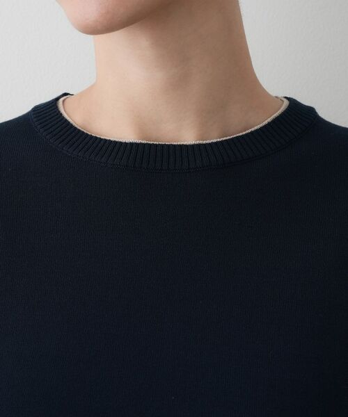 Dessin / デッサン ニット・セーター | 【洗える】バイカラーショート丈ニット | 詳細21