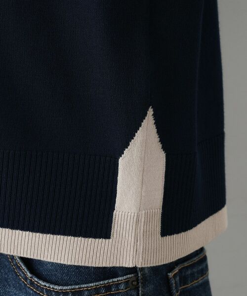 Dessin / デッサン ニット・セーター | 【洗える】バイカラーショート丈ニット | 詳細23