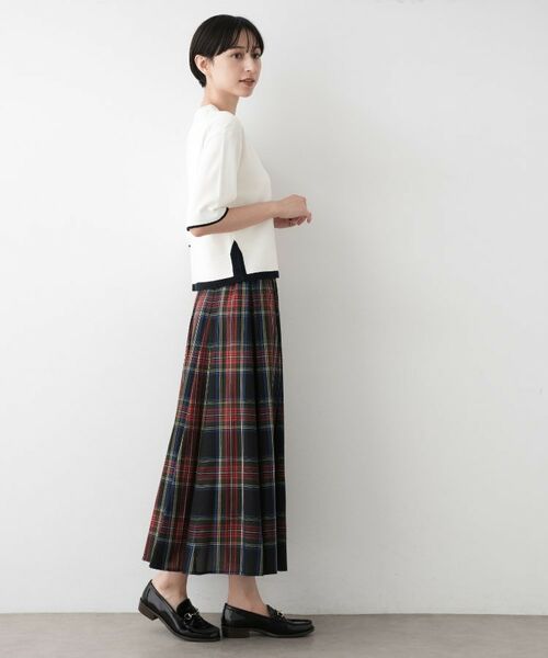 Dessin / デッサン ニット・セーター | 【洗える】バイカラーショート丈ニット | 詳細3