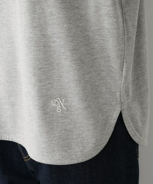 Dessin / デッサン カットソー | 【選べる首元デザイン/洗える】クルーネックロングTシャツ | 詳細18