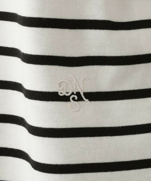 Dessin / デッサン カットソー | 【選べる首元デザイン/洗える】ネックフリルロングカットソー | 詳細12