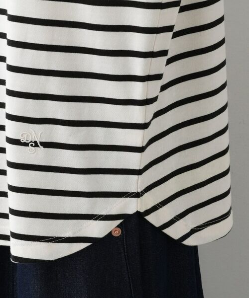 Dessin / デッサン カットソー | 【選べる首元デザイン/洗える】ネックフリルロングカットソー | 詳細19