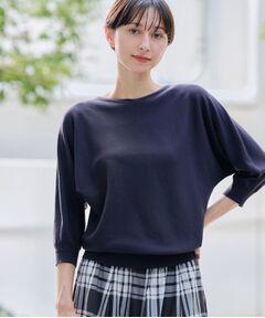Dessin / デッサン ニット・セーター | 【洗える】後ろボタンニットプルオーバー七分袖