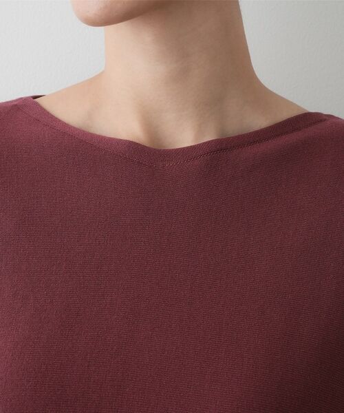 Dessin / デッサン ニット・セーター | 【洗える】後ろボタンニットプルオーバー七分袖 | 詳細21