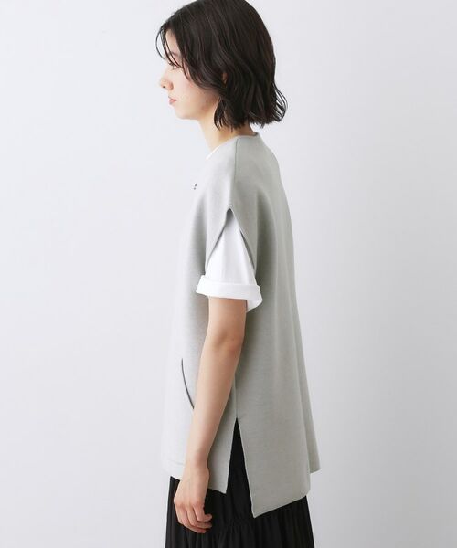 Dessin / デッサン ベスト | 【洗える】ダブルフェイスジップベスト | 詳細10