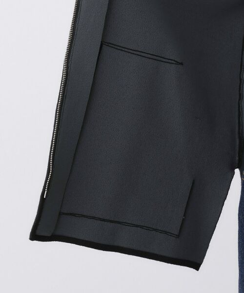 Dessin / デッサン ベスト | 【洗える】ダブルフェイスジップベスト | 詳細16