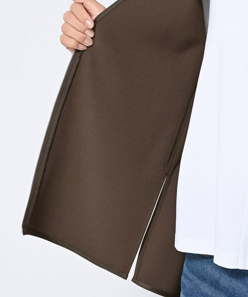 Dessin / デッサン ベスト | 【セットアップ可/洗える】サイドスリットVネックジレ | 詳細15