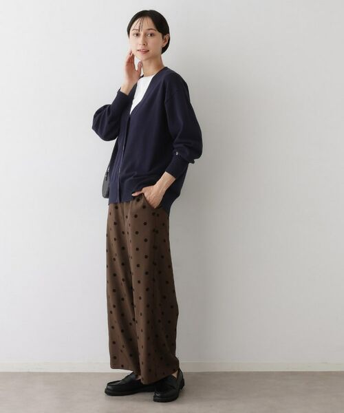 Dessin / デッサン カーディガン・ボレロ | 【洗える】ジャカード編みVネックカーディガン | 詳細6