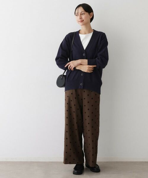 Dessin / デッサン カーディガン・ボレロ | 【洗える】ジャカード編みVネックカーディガン | 詳細7