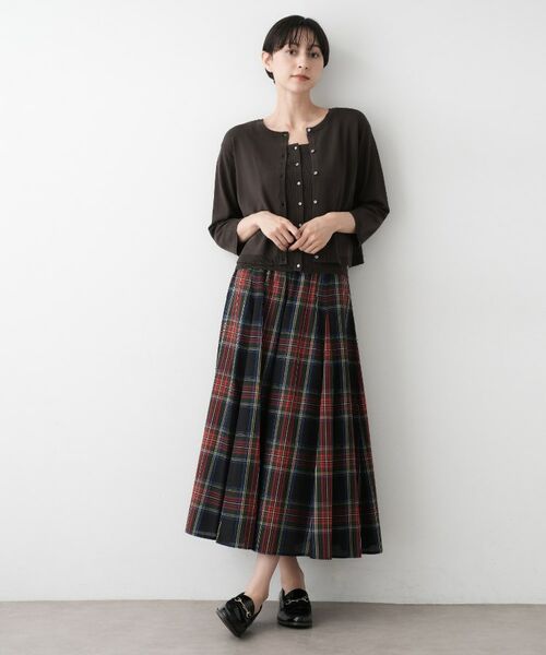 Dessin / デッサン その他トップス | 【2点セット・洗える】2WAYカーディガン＆キャミソールアンサンブル | 詳細4