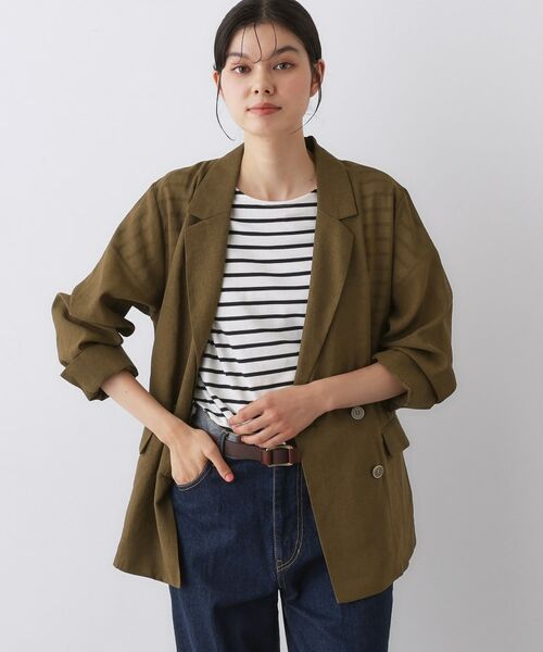 Dessin / デッサン テーラードジャケット | シアーライトジャケット | 詳細6