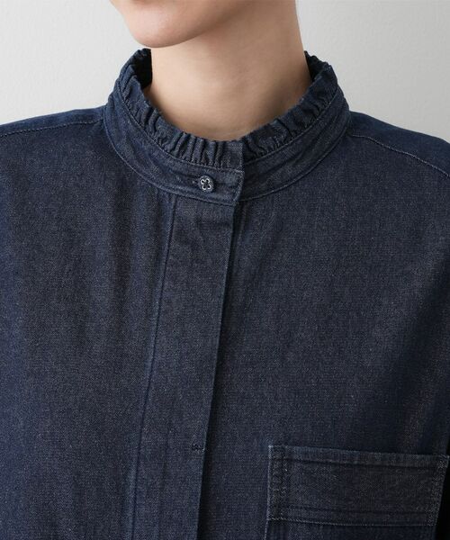 Dessin / デッサン ロング・マキシ丈ワンピース | 【洗える】60Zデニムワンピース | 詳細12