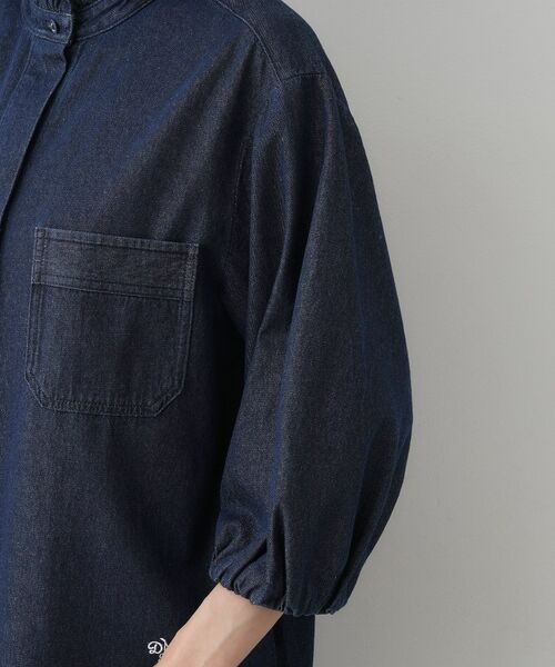 Dessin / デッサン ロング・マキシ丈ワンピース | 【洗える】60Zデニムワンピース | 詳細13