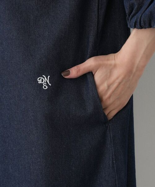 Dessin / デッサン ロング・マキシ丈ワンピース | 【洗える】60Zデニムワンピース | 詳細14