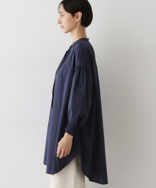 Dessin / デッサン チュニック | 【洗える】ラグランスリーブチュニックシャツ | 詳細13