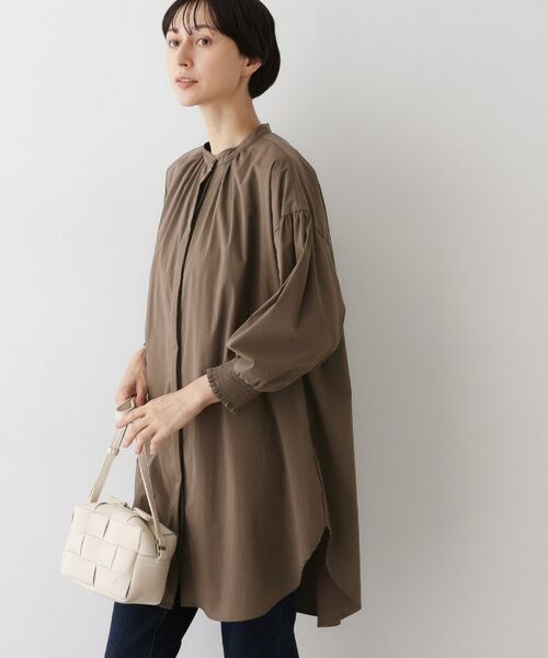 Dessin / デッサン チュニック | 【洗える】ラグランスリーブチュニックシャツ | 詳細4