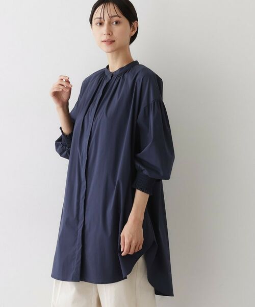 Dessin / デッサン チュニック | 【洗える】ラグランスリーブチュニックシャツ | 詳細9