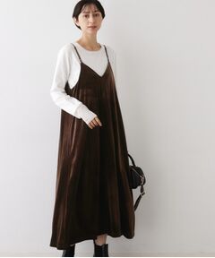 Dessin / デッサン ワンピース | 【前後2WAY/洗える】ベロアワンピース
