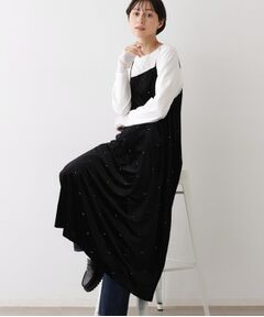 Dessin / デッサン ワンピース | 【前後2WAY/洗える】ベロアワンピース