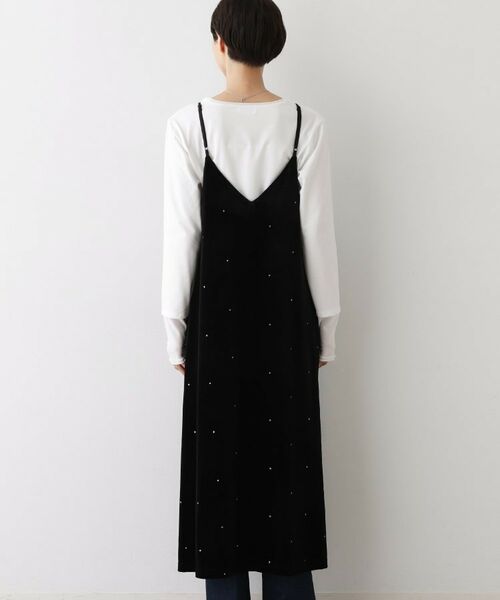 Dessin / デッサン ワンピース | 【前後2WAY/洗える】ベロアワンピース | 詳細24