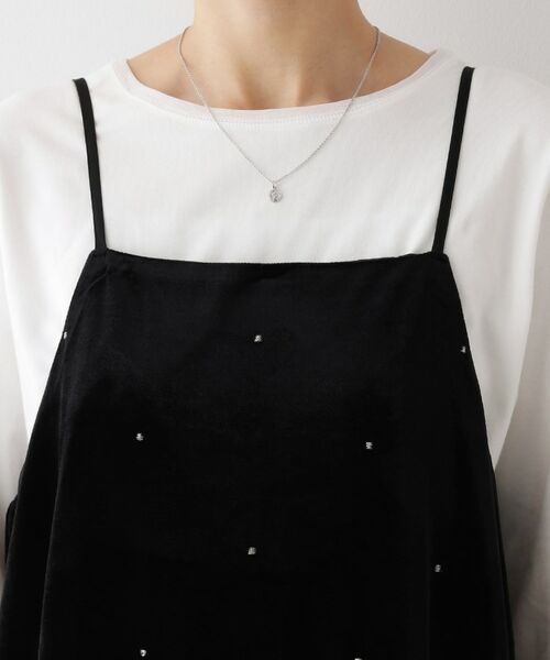 Dessin / デッサン ワンピース | 【前後2WAY/洗える】ベロアワンピース | 詳細25