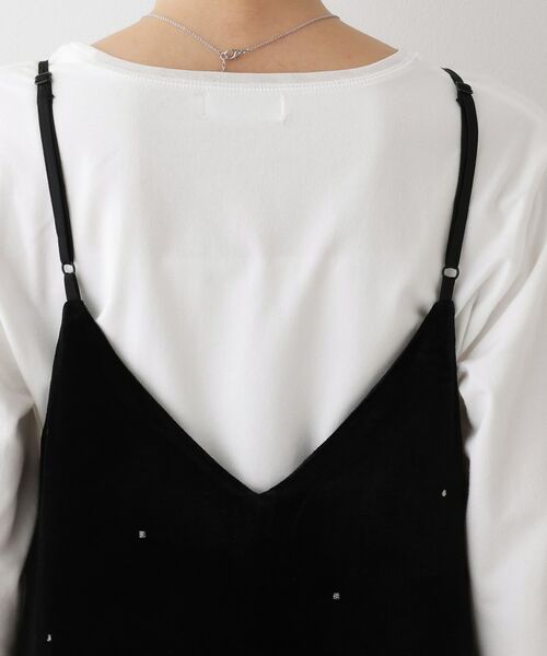 Dessin / デッサン ワンピース | 【前後2WAY/洗える】ベロアワンピース | 詳細27