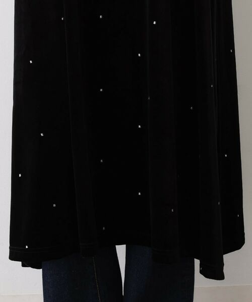 Dessin / デッサン ワンピース | 【前後2WAY/洗える】ベロアワンピース | 詳細28