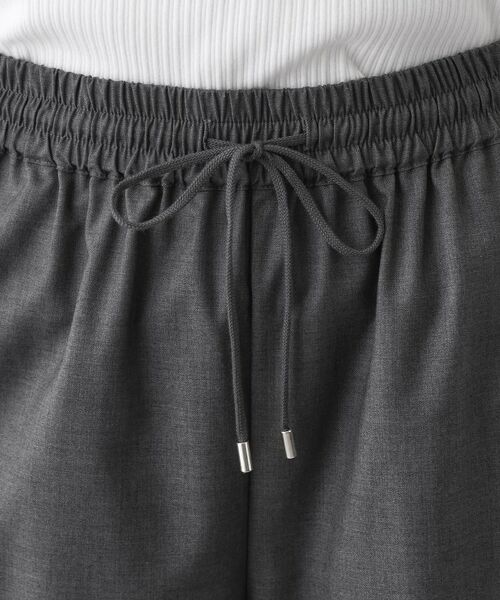 Dessin / デッサン パンツ | 【セットアップ可/ウエストゴム/洗える】サイドライン入りワイドパンツ | 詳細12