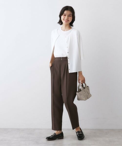 Dessin / デッサン パンツ | 【セットアップ可/洗える】スティックパンツ | 詳細4