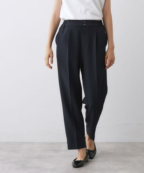 Dessin / デッサン パンツ | 【セットアップ可/洗える】スティックパンツ(ネイビー(094))