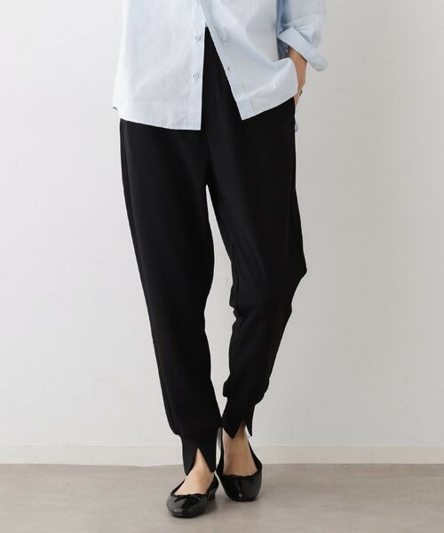 Dessin / デッサン パンツ | 【ウエストゴム・洗える】ジョガーパンツ | 詳細1