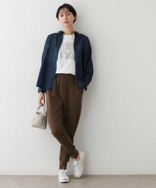 Dessin / デッサン パンツ | 【ウエストゴム・洗える】ジョガーパンツ | 詳細7