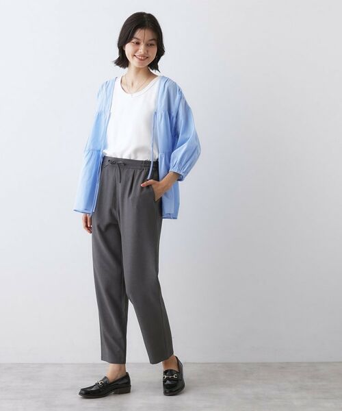 Dessin / デッサン パンツ | 【洗える】ストレッチテーパードパンツ | 詳細3