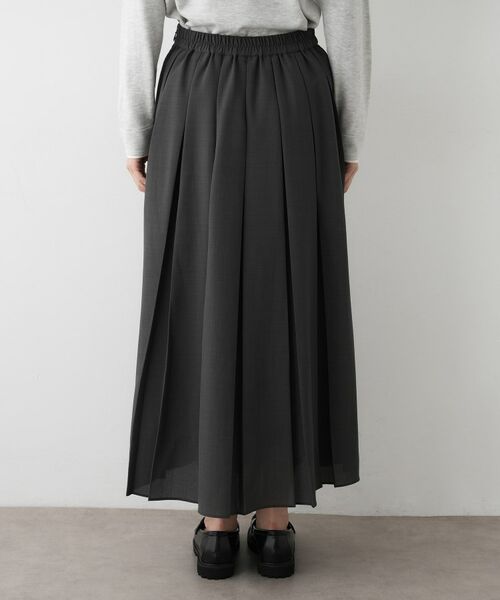 Dessin / デッサン ロング・マキシ丈スカート | 【洗える】ボックスプリーツスカート | 詳細15
