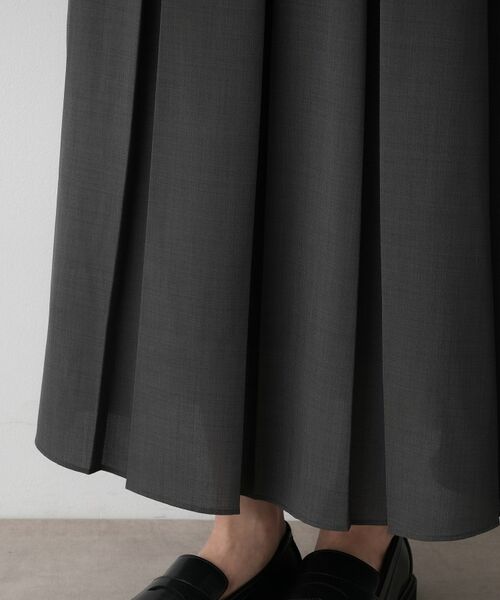 Dessin / デッサン ロング・マキシ丈スカート | 【洗える】ボックスプリーツスカート | 詳細19