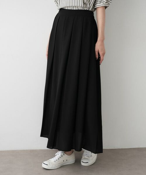 Dessin / デッサン ロング・マキシ丈スカート | 【洗える】ボックスプリーツスカート | 詳細2