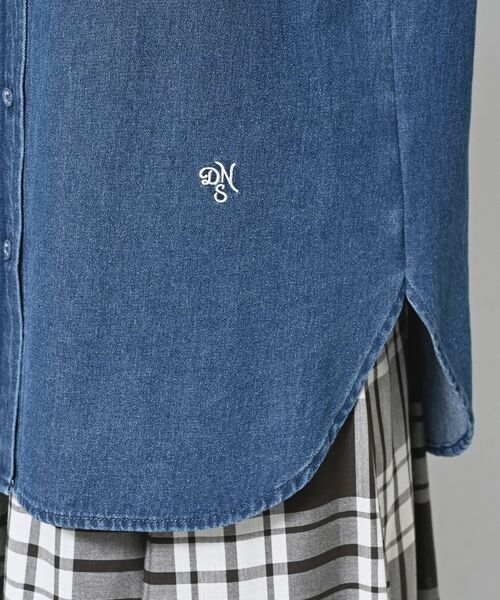 Dessin / デッサン シャツ・ブラウス | 【洗える】フリルデニムシャツ | 詳細14