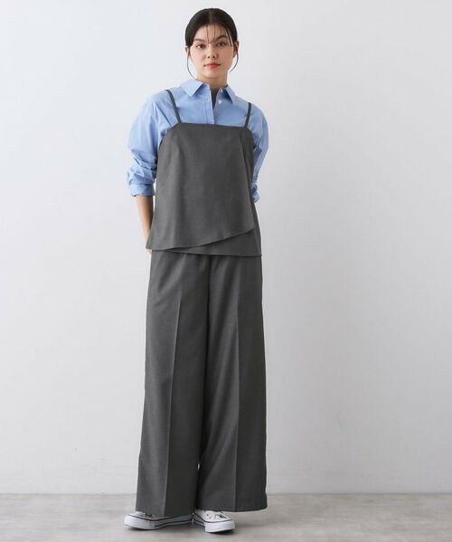 Dessin / デッサン キャミソール・チューブトップ | 【セットアップ可・洗える】アシメキャミソール | 詳細3