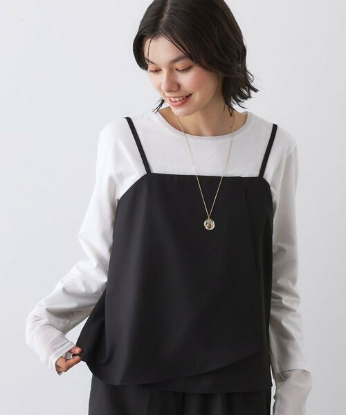 Dessin / デッサン キャミソール・チューブトップ | 【セットアップ可・洗える】アシメキャミソール | 詳細5