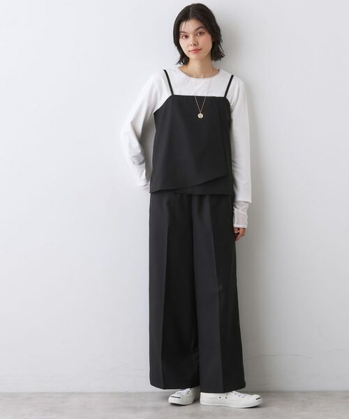 Dessin / デッサン キャミソール・チューブトップ | 【セットアップ可・洗える】アシメキャミソール | 詳細6