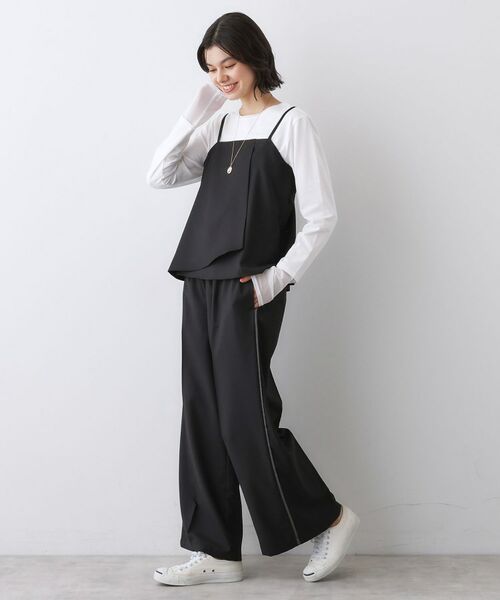 Dessin / デッサン キャミソール・チューブトップ | 【セットアップ可・洗える】アシメキャミソール | 詳細7