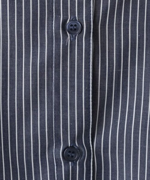 Dessin / デッサン シャツ・ブラウス | 【洗える】ストライプギャザー袖ブラウス | 詳細17