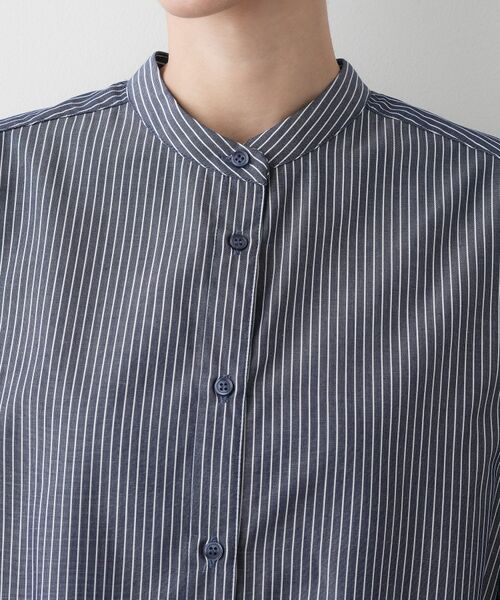 Dessin / デッサン シャツ・ブラウス | 【洗える】ストライプギャザー袖ブラウス | 詳細21