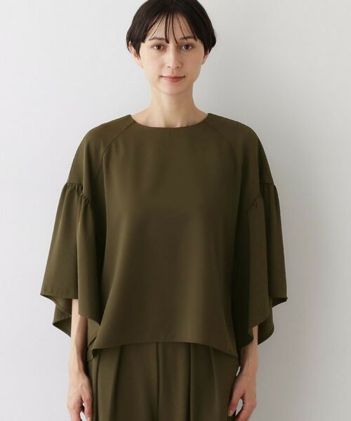 Dessin / デッサン シャツ・ブラウス | 【セットアップ可・洗える】フレアスリーブブラウス | 詳細13