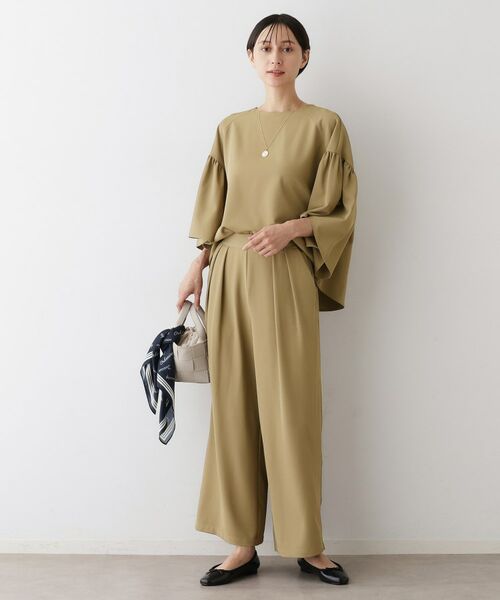 Dessin / デッサン シャツ・ブラウス | 【セットアップ可・洗える】フレアスリーブブラウス | 詳細7