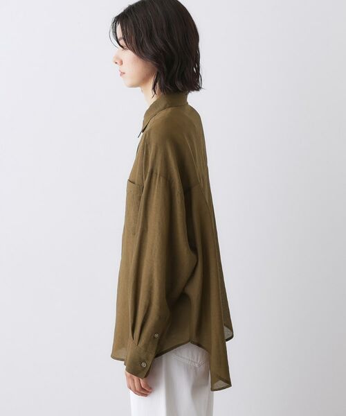 Dessin / デッサン シャツ・ブラウス | 【洗える】シアーシャツ | 詳細10