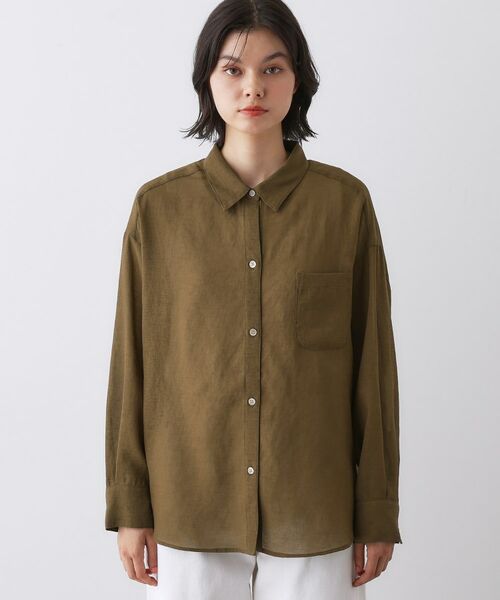 Dessin / デッサン シャツ・ブラウス | 【洗える】シアーシャツ | 詳細9