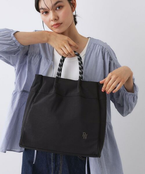 ARCHIVIO トートバッグ ブラック/ターコイズ ARCHIVIO トートバッグ ブラック/ターコイズ ARCHIVIO トート